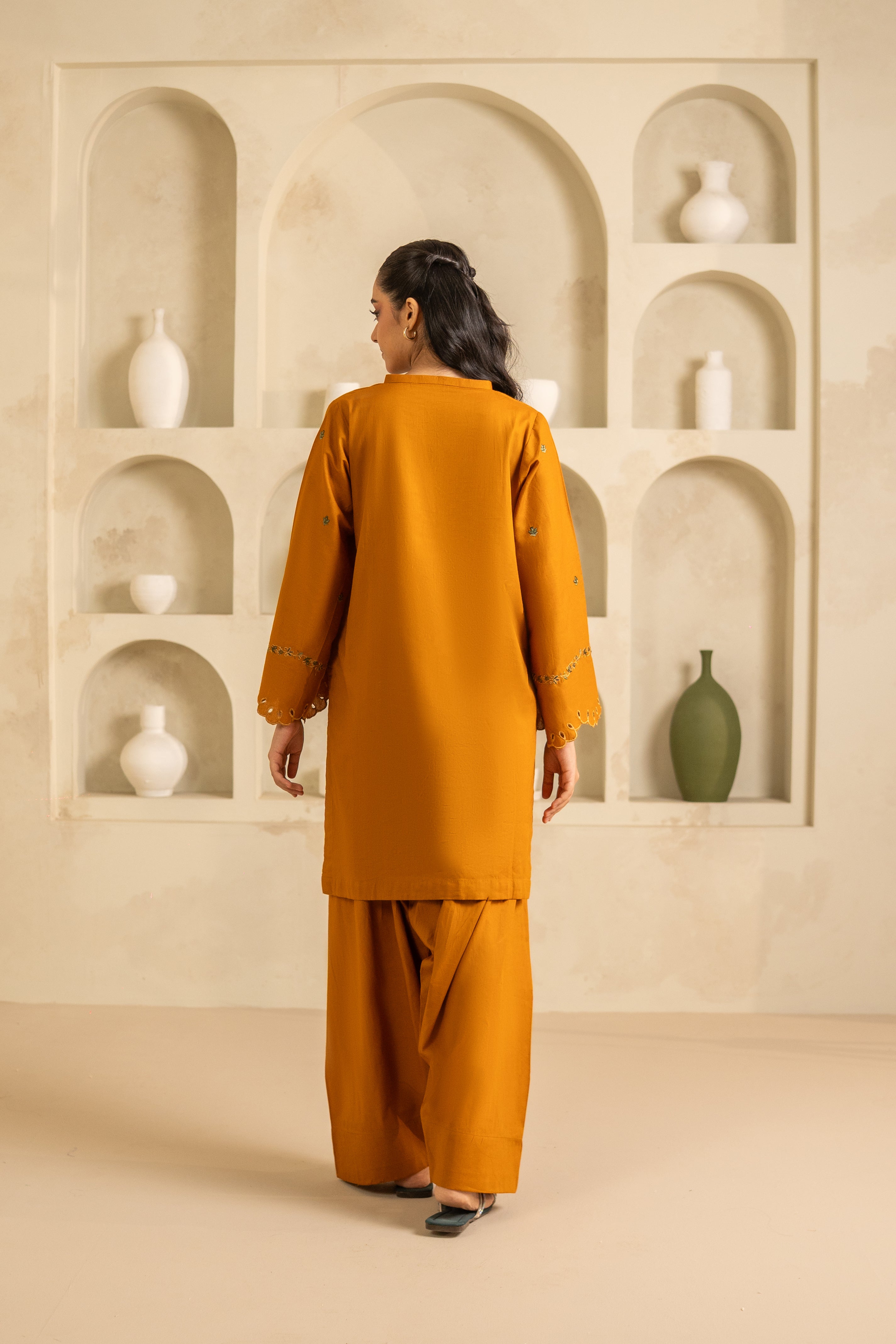 GULNAAR SET 3pc (Farshi shalwar)