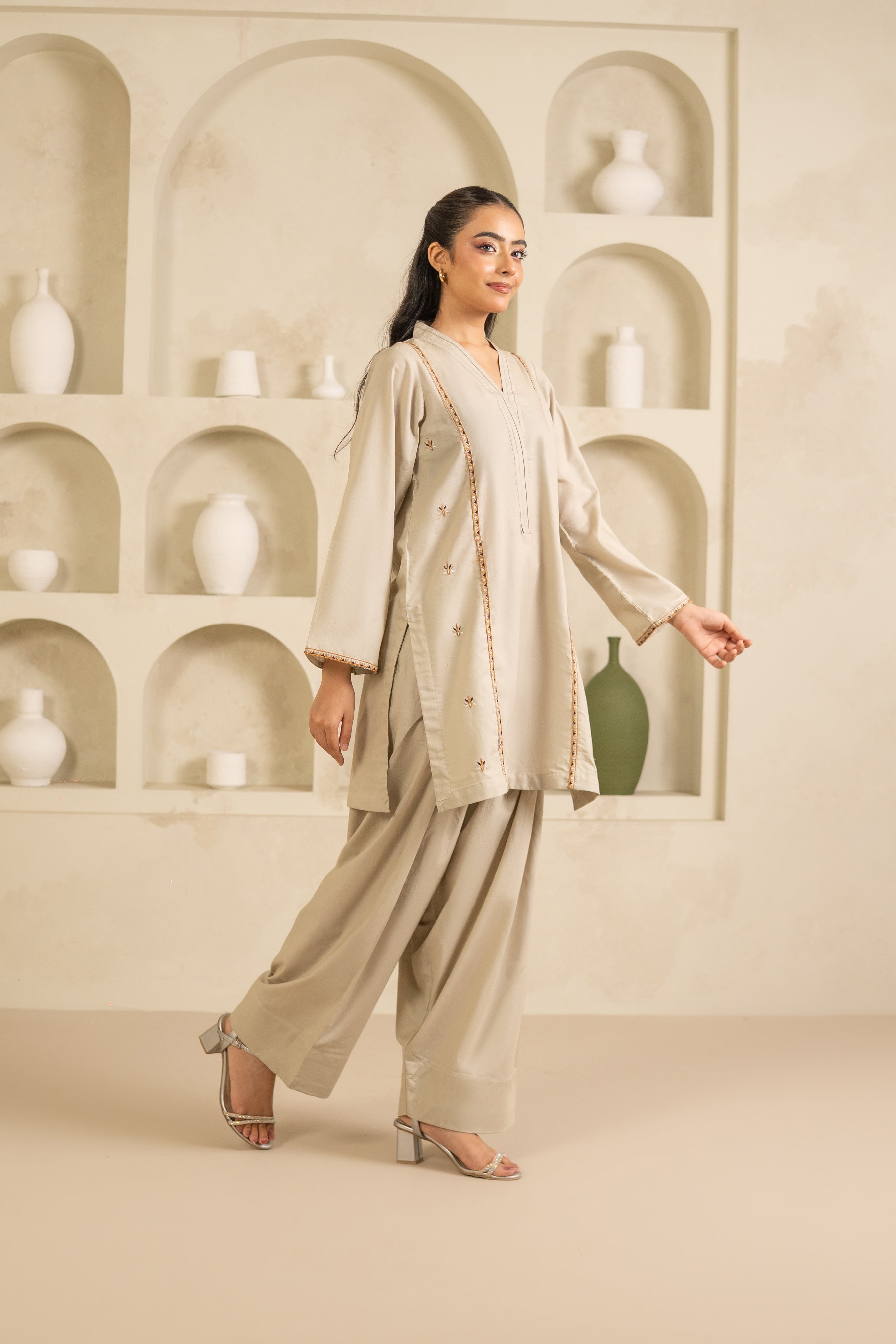 ZIMAL SET 3pc (Farshi Shalwar)