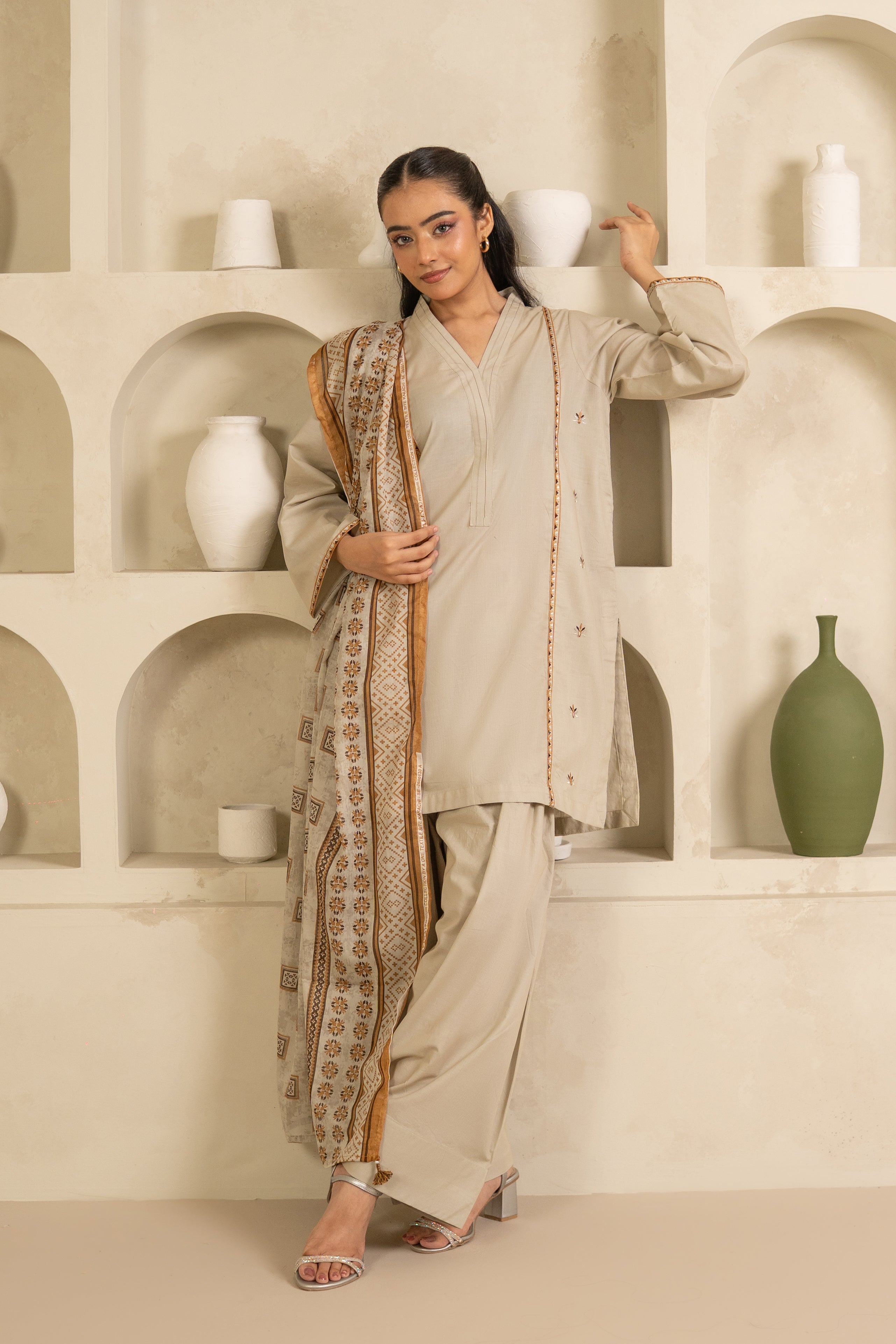 ZIMAL SET 3pc (Farshi Shalwar)