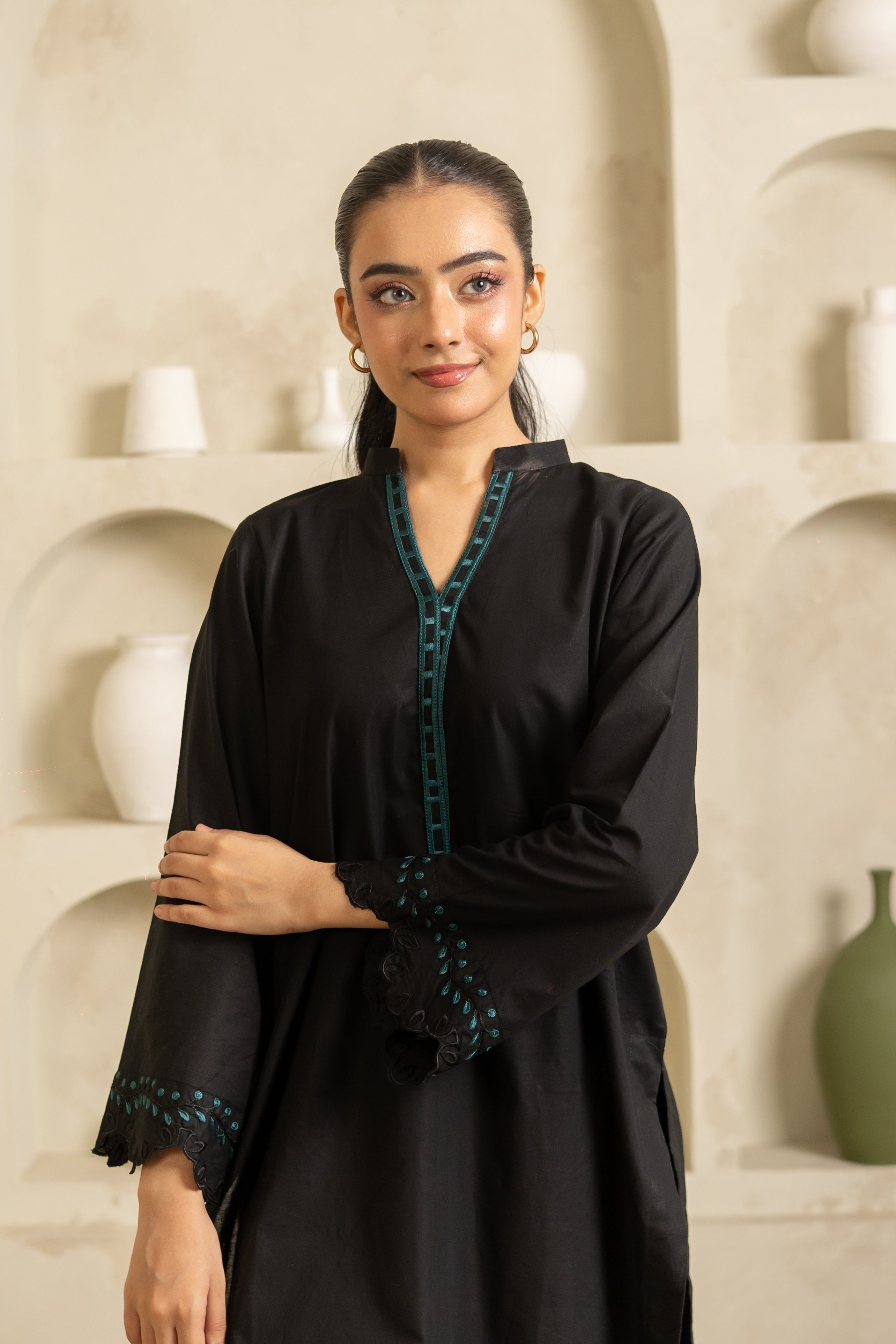 SIA SET 3pc (Farshi shalwar)